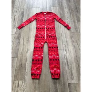 Captain Morgan men women’s unisex onesie sleeper pajamas size S